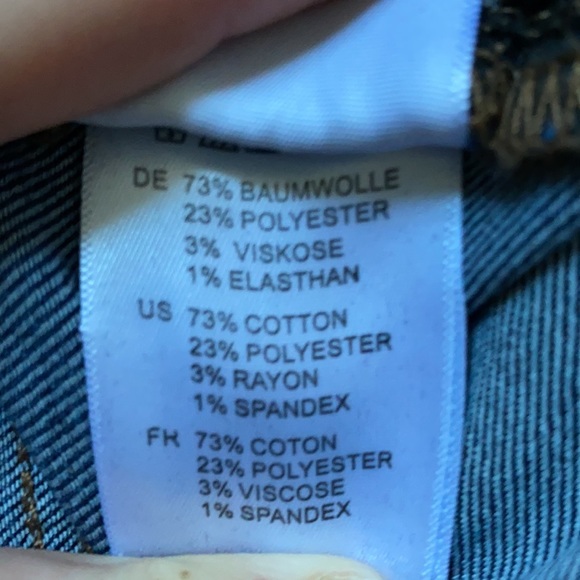 Articles of Society skinny medium blue high rise waisted jeans - Picture 7 of 8